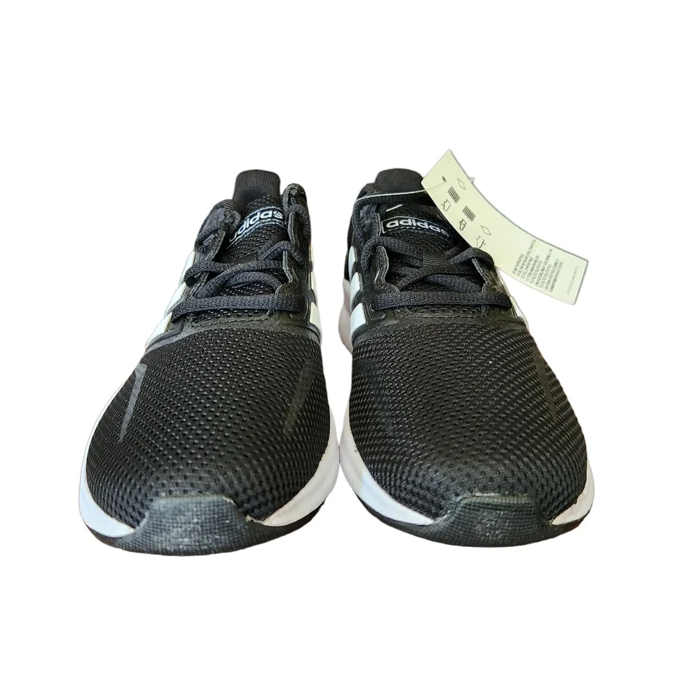 adidas K Runfalcon Black/White Running Shoes 13